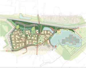 voorlopige schets Bacaertlant | Bron Gemeente Goirle